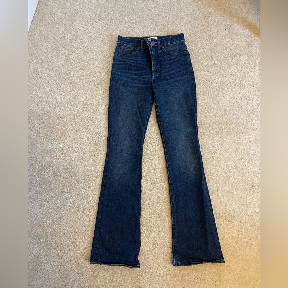 Madewell skinny flare